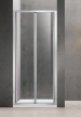 Душевая дверь Vincea Garda 900x1900 VDB-1G900CL, складная, профиль хром, стекло прозрачное